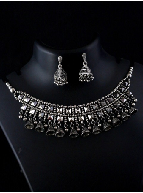 Oxidized Jewelry Set